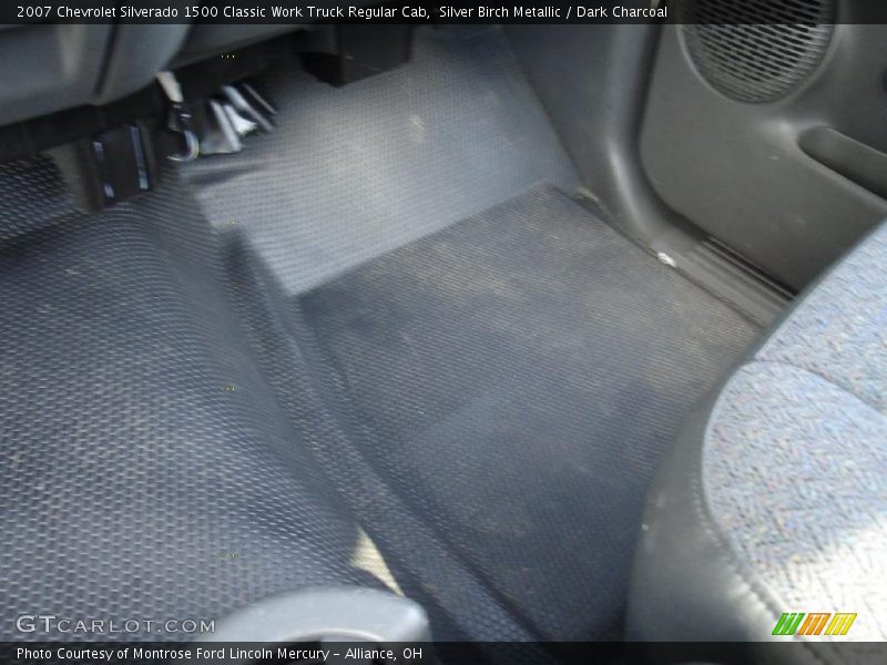 Silver Birch Metallic / Dark Charcoal 2007 Chevrolet Silverado 1500 Classic Work Truck Regular Cab