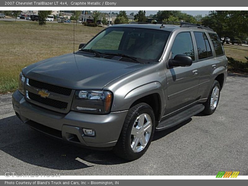 Graphite Metallic / Ebony 2007 Chevrolet TrailBlazer LT 4x4