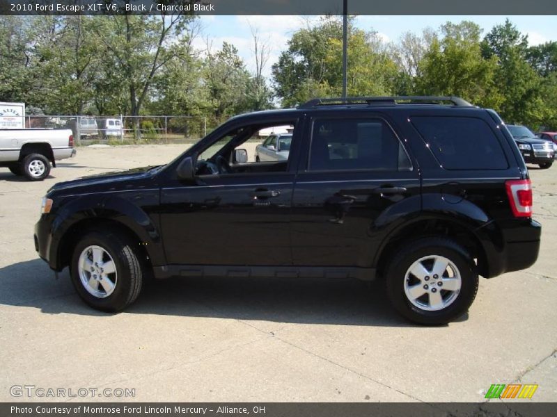 Black / Charcoal Black 2010 Ford Escape XLT V6