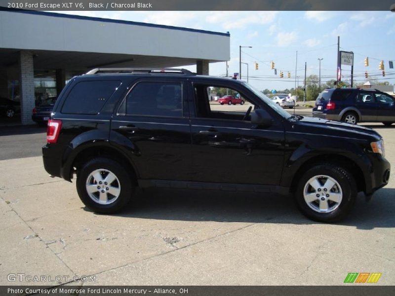 Black / Charcoal Black 2010 Ford Escape XLT V6
