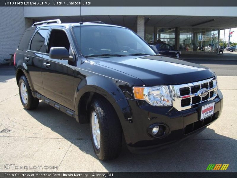 Black / Charcoal Black 2010 Ford Escape XLT V6