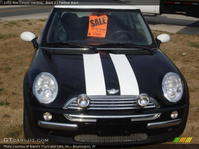 Black II / Panther Black 2002 Mini Cooper Hardtop