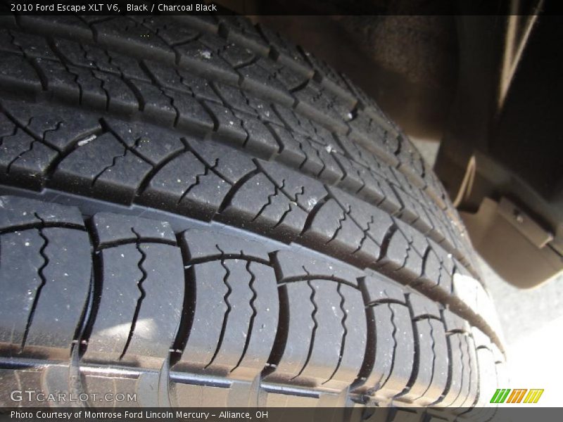 Black / Charcoal Black 2010 Ford Escape XLT V6