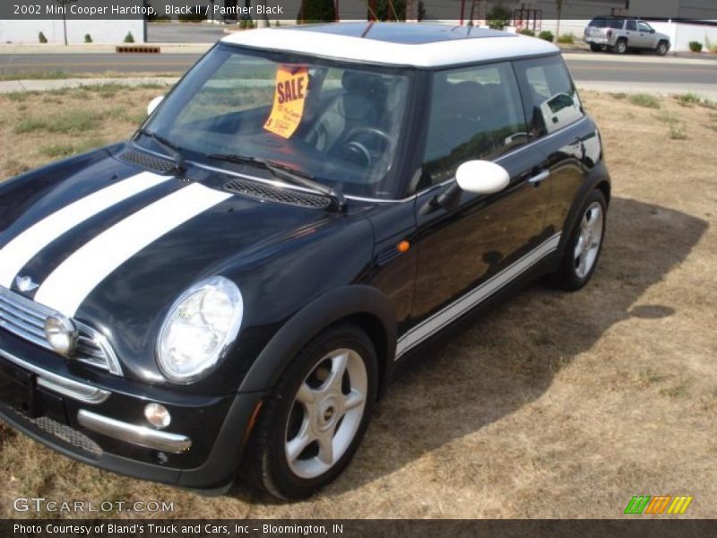 Black II / Panther Black 2002 Mini Cooper Hardtop
