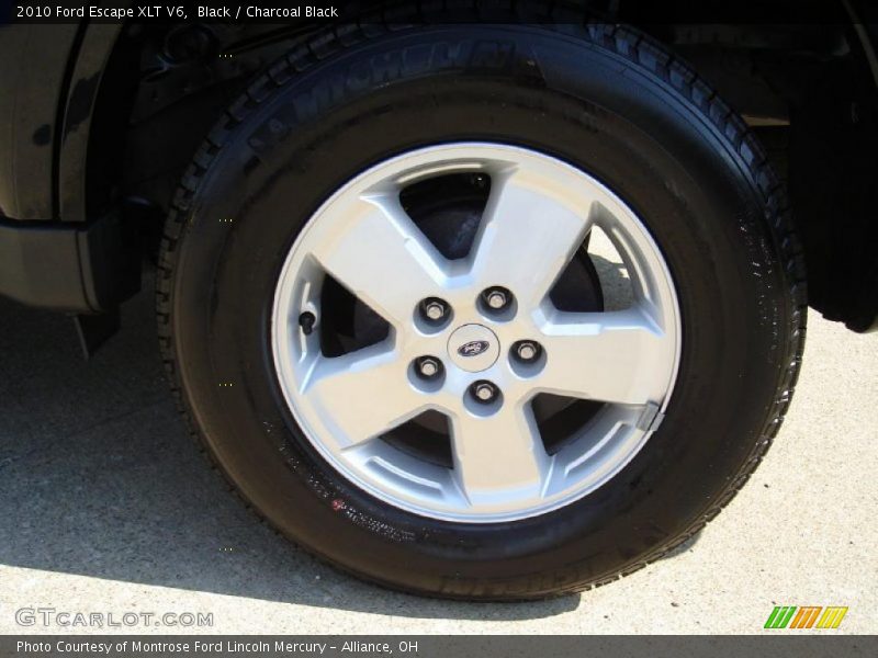 Black / Charcoal Black 2010 Ford Escape XLT V6