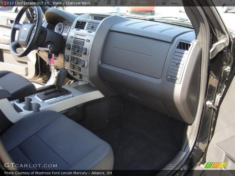 Black / Charcoal Black 2010 Ford Escape XLT V6