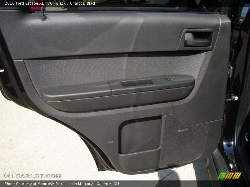 Black / Charcoal Black 2010 Ford Escape XLT V6