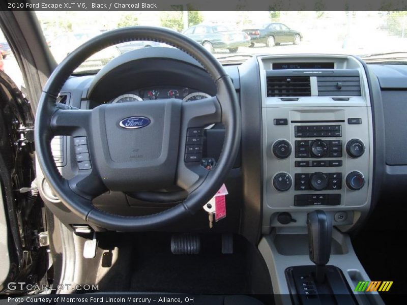 Black / Charcoal Black 2010 Ford Escape XLT V6