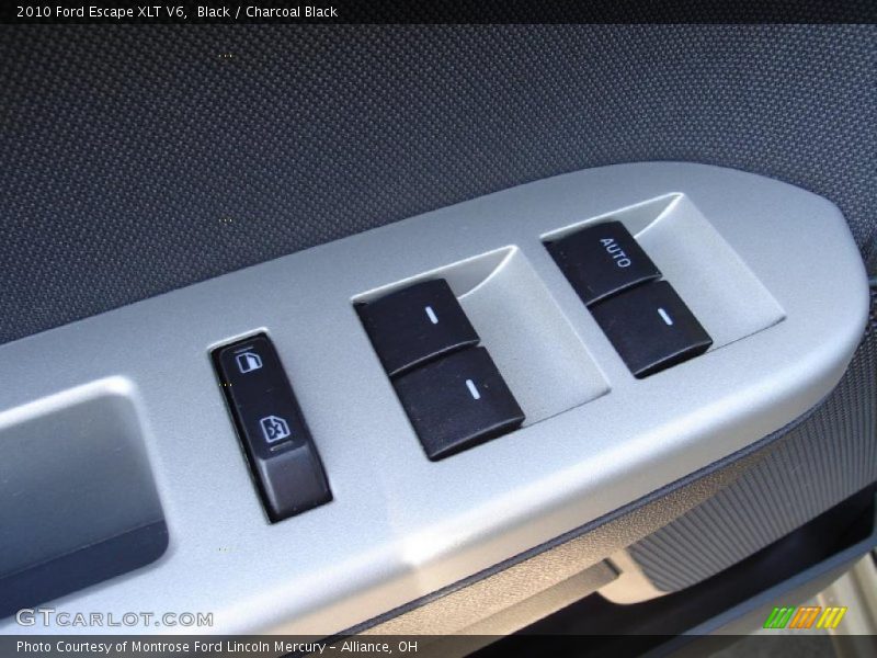 Black / Charcoal Black 2010 Ford Escape XLT V6
