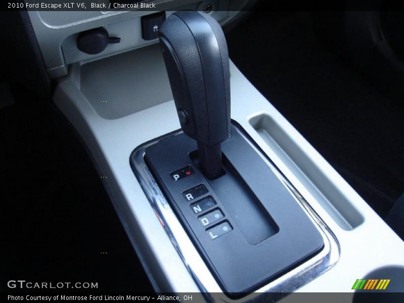Black / Charcoal Black 2010 Ford Escape XLT V6