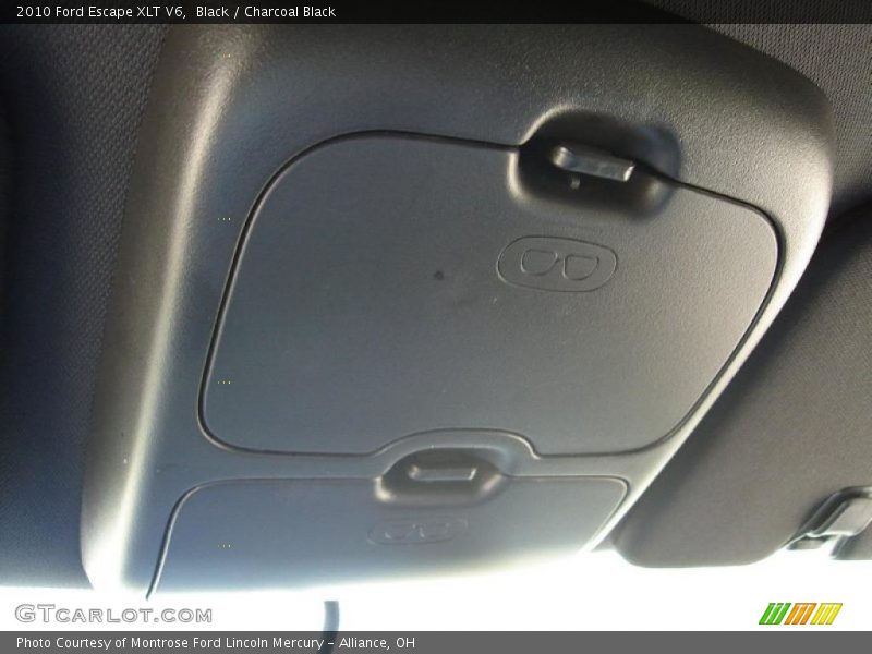 Black / Charcoal Black 2010 Ford Escape XLT V6