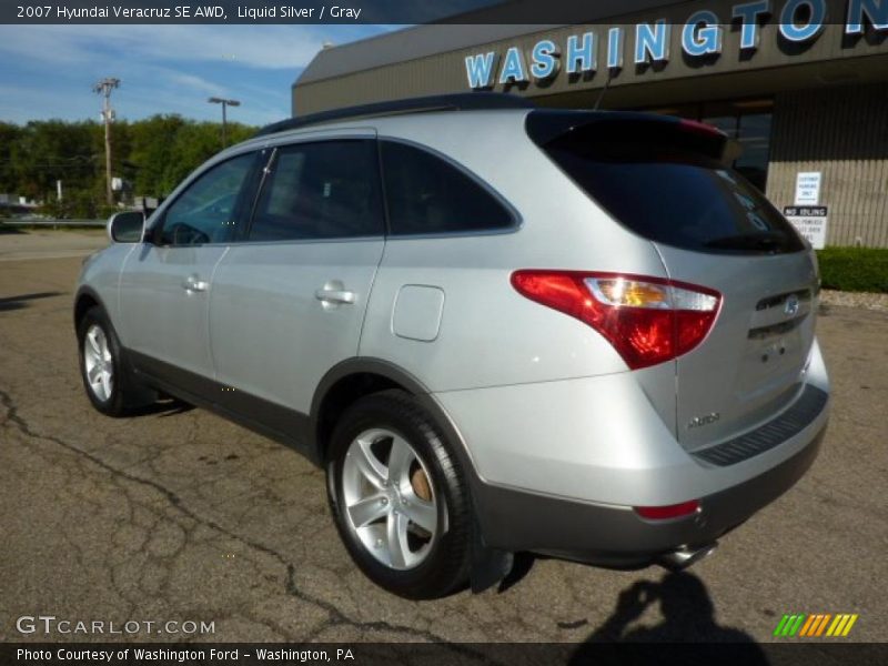 Liquid Silver / Gray 2007 Hyundai Veracruz SE AWD