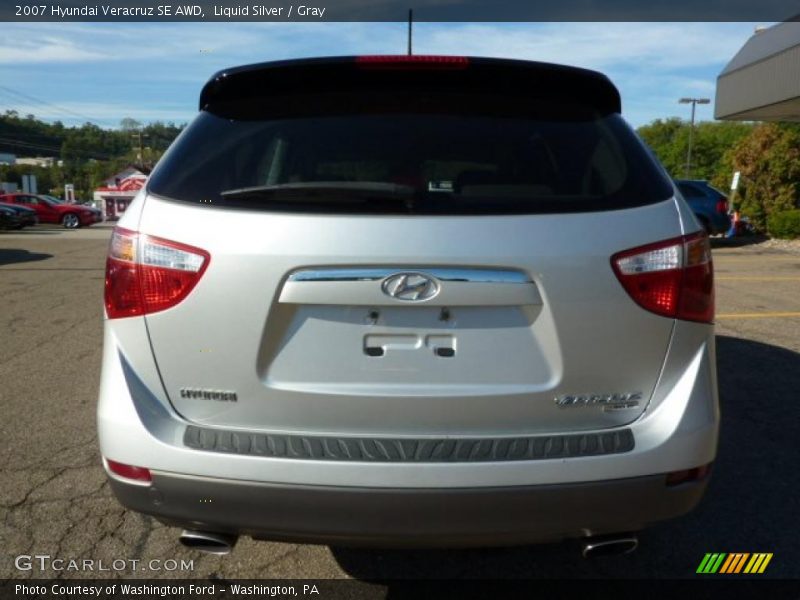 Liquid Silver / Gray 2007 Hyundai Veracruz SE AWD