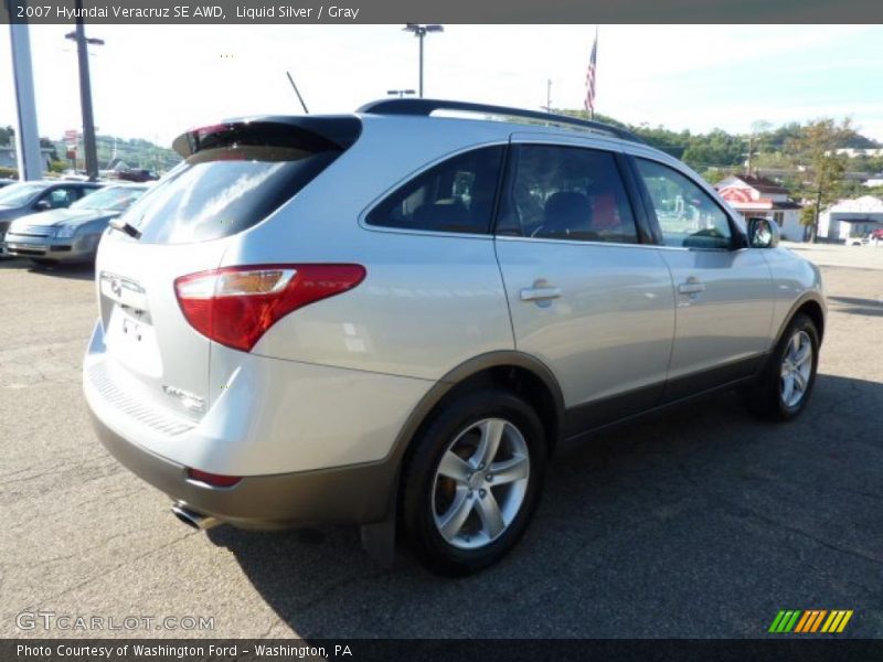 Liquid Silver / Gray 2007 Hyundai Veracruz SE AWD