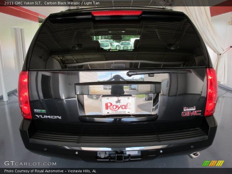 Carbon Black Metallic / Light Tan 2011 GMC Yukon SLT