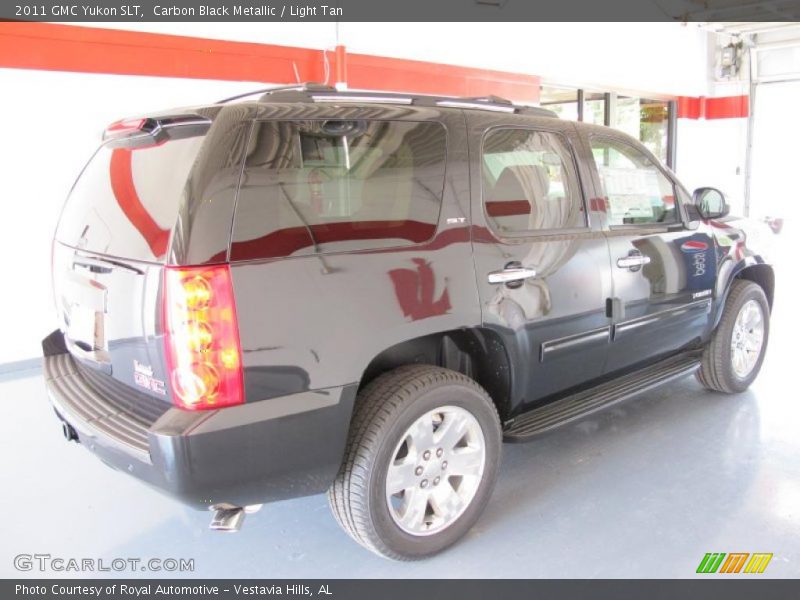 Carbon Black Metallic / Light Tan 2011 GMC Yukon SLT