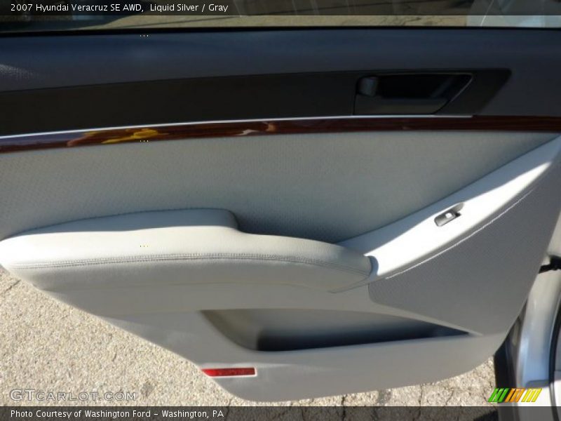Liquid Silver / Gray 2007 Hyundai Veracruz SE AWD