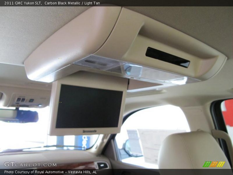 Carbon Black Metallic / Light Tan 2011 GMC Yukon SLT