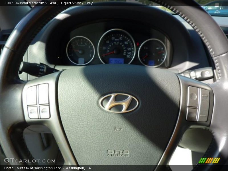 Liquid Silver / Gray 2007 Hyundai Veracruz SE AWD