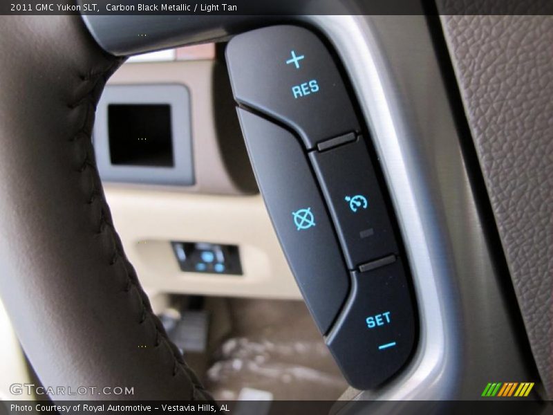 Carbon Black Metallic / Light Tan 2011 GMC Yukon SLT