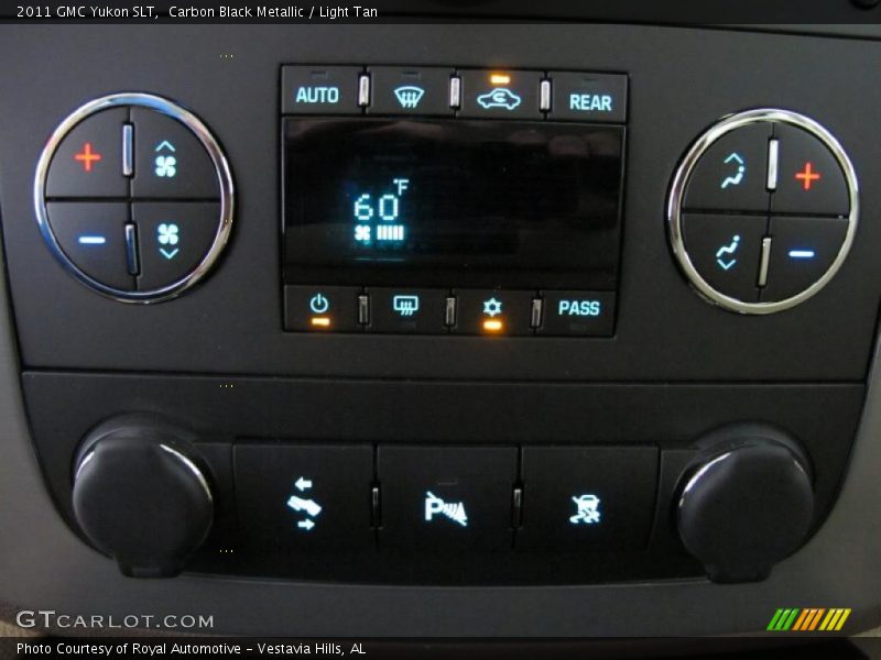 Carbon Black Metallic / Light Tan 2011 GMC Yukon SLT