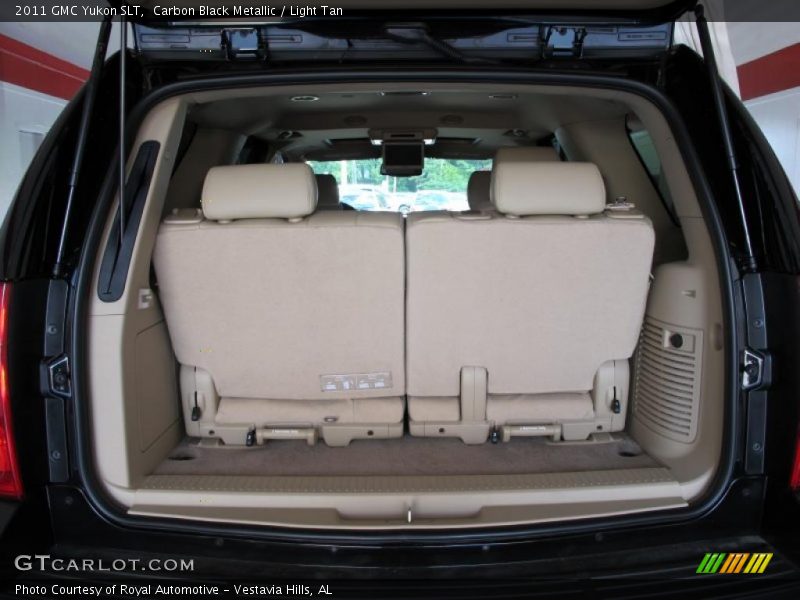 Carbon Black Metallic / Light Tan 2011 GMC Yukon SLT