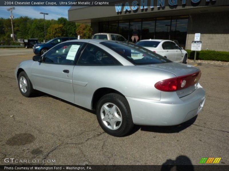 Ultra Silver Metallic / Graphite 2004 Chevrolet Cavalier Coupe