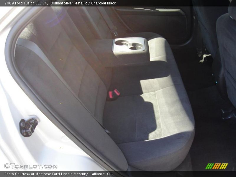 Brilliant Silver Metallic / Charcoal Black 2009 Ford Fusion SEL V6