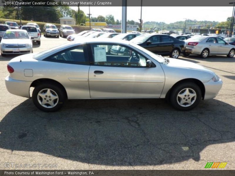 Ultra Silver Metallic / Graphite 2004 Chevrolet Cavalier Coupe