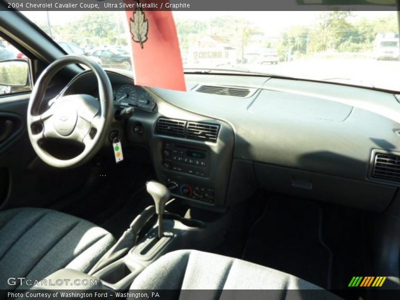 Ultra Silver Metallic / Graphite 2004 Chevrolet Cavalier Coupe