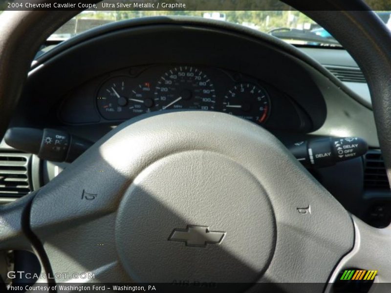 Ultra Silver Metallic / Graphite 2004 Chevrolet Cavalier Coupe