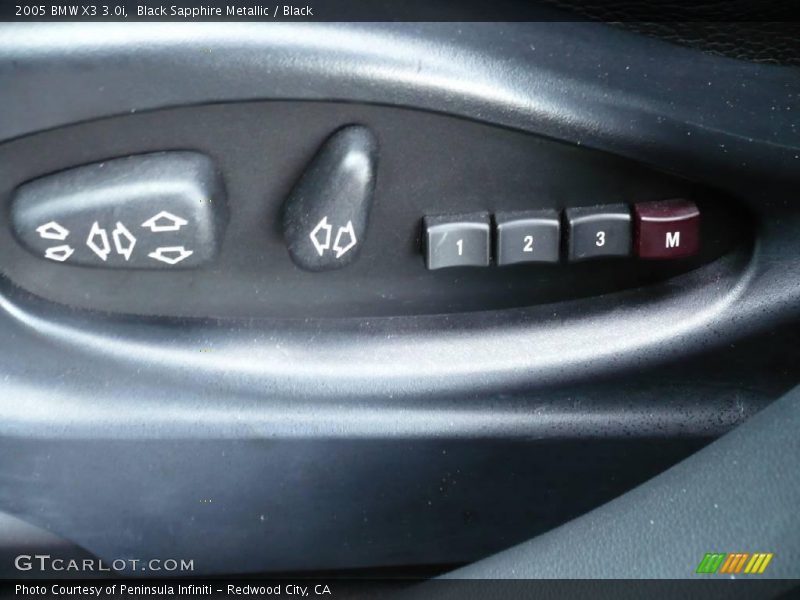 Black Sapphire Metallic / Black 2005 BMW X3 3.0i