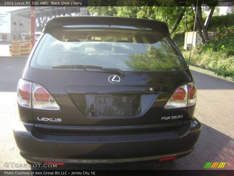 Black Onyx / Ivory 2001 Lexus RX 300 AWD