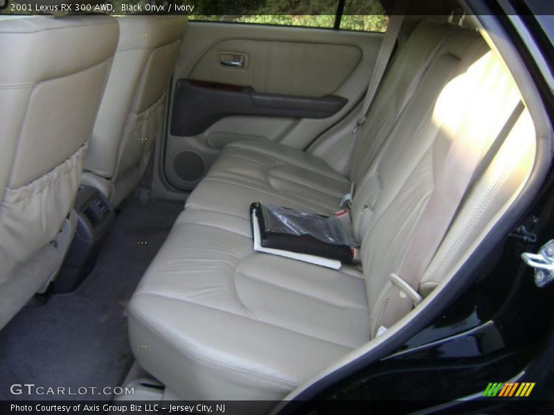 Black Onyx / Ivory 2001 Lexus RX 300 AWD