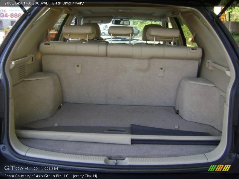 Black Onyx / Ivory 2001 Lexus RX 300 AWD