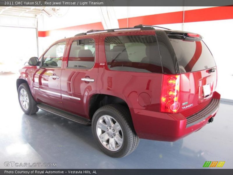 Red Jewel Tintcoat / Light Titanium 2011 GMC Yukon SLT