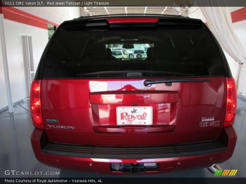 Red Jewel Tintcoat / Light Titanium 2011 GMC Yukon SLT