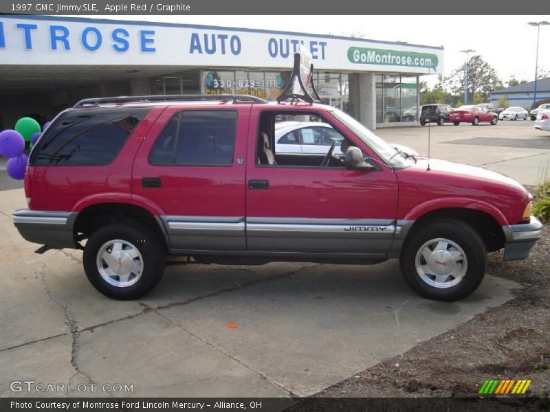 Apple Red / Graphite 1997 GMC Jimmy SLE