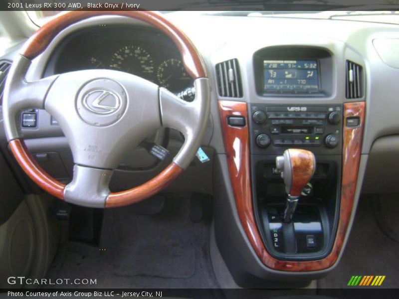 Black Onyx / Ivory 2001 Lexus RX 300 AWD