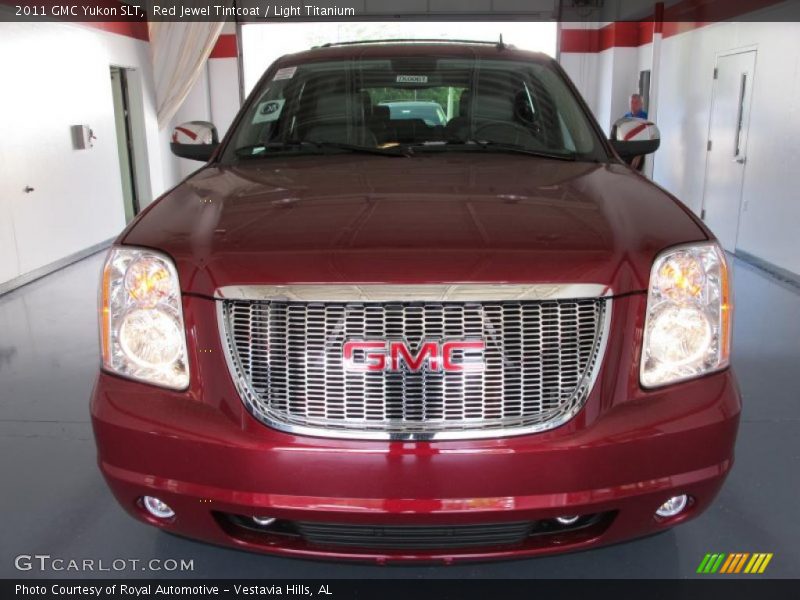 Red Jewel Tintcoat / Light Titanium 2011 GMC Yukon SLT