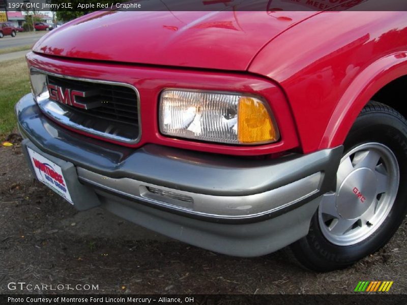 Apple Red / Graphite 1997 GMC Jimmy SLE