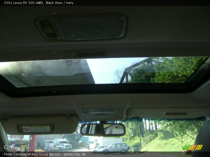 Black Onyx / Ivory 2001 Lexus RX 300 AWD