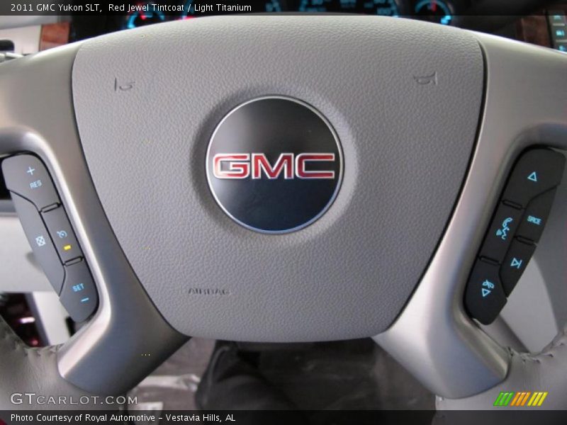 Red Jewel Tintcoat / Light Titanium 2011 GMC Yukon SLT