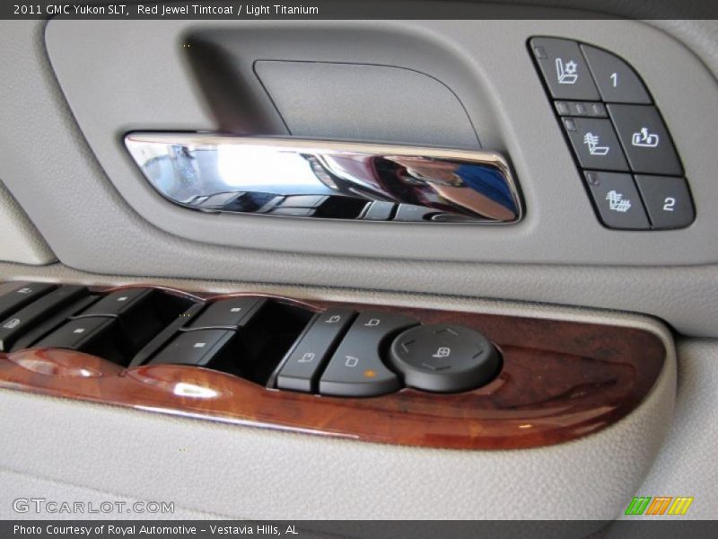Red Jewel Tintcoat / Light Titanium 2011 GMC Yukon SLT