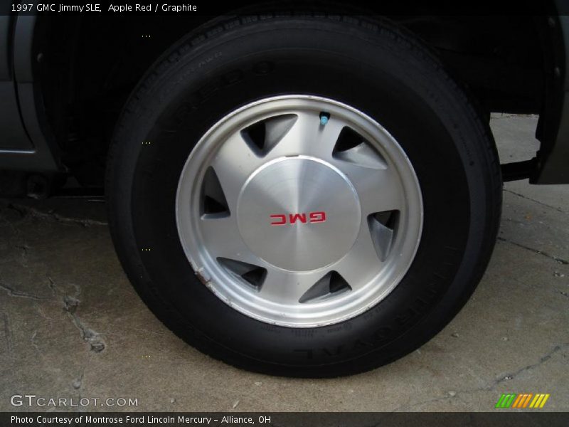 Apple Red / Graphite 1997 GMC Jimmy SLE