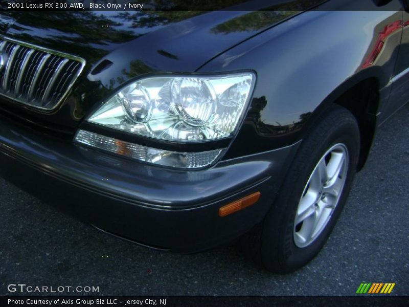 Black Onyx / Ivory 2001 Lexus RX 300 AWD