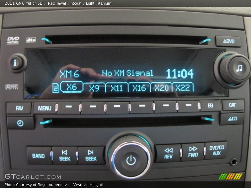 Red Jewel Tintcoat / Light Titanium 2011 GMC Yukon SLT