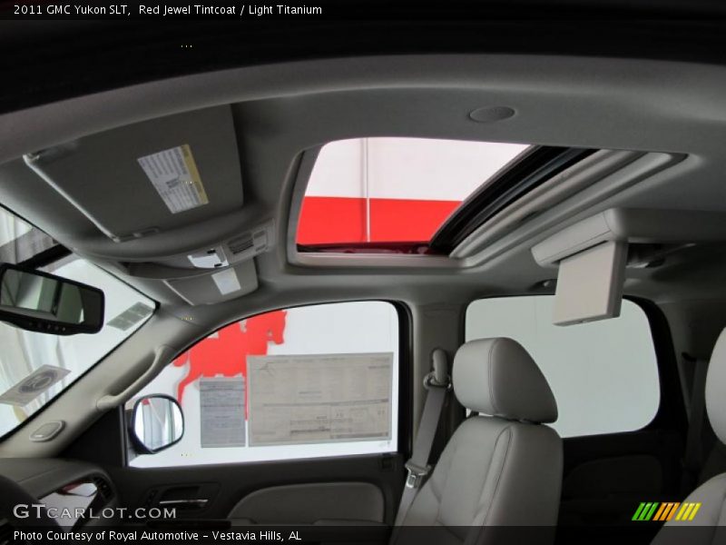 Red Jewel Tintcoat / Light Titanium 2011 GMC Yukon SLT