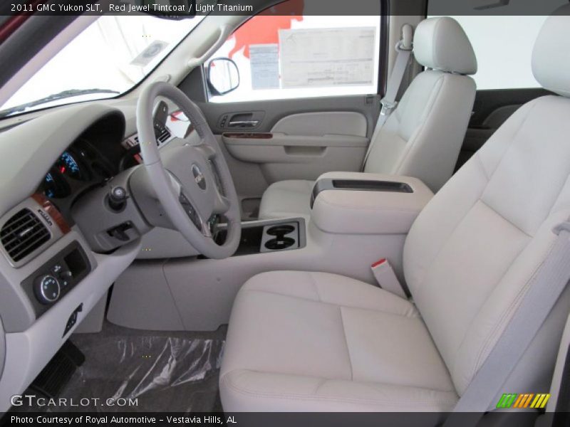Red Jewel Tintcoat / Light Titanium 2011 GMC Yukon SLT