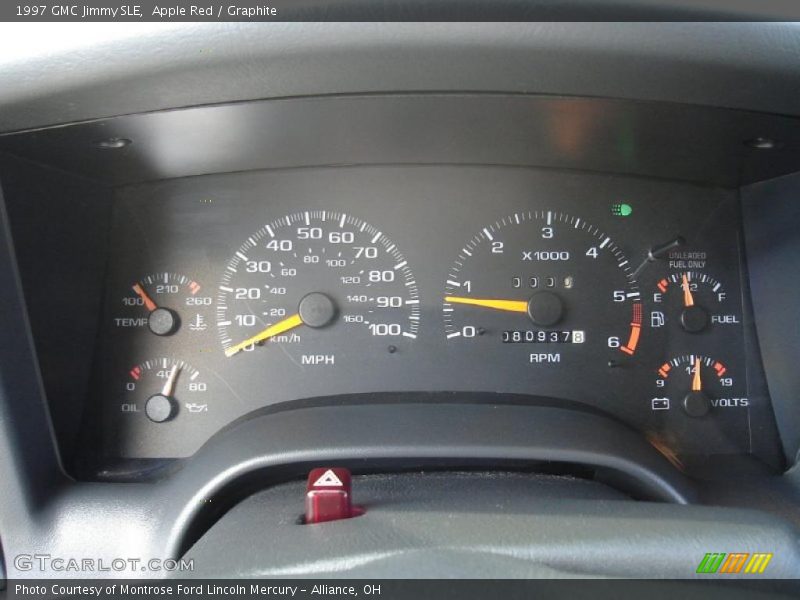 Apple Red / Graphite 1997 GMC Jimmy SLE